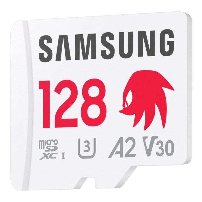 Samsung Pro Plus Sonic the Hedgehog Memory Card 128GB MicroSDXC UHS-I Class 10 MB-MD128SA/LC1