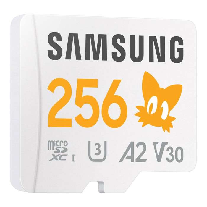Samsung Pro Plus Sonic the Hedgehog Memory Card 256GB MicroSDXC UHS-I Class 10 MB-MD256SA/LC1