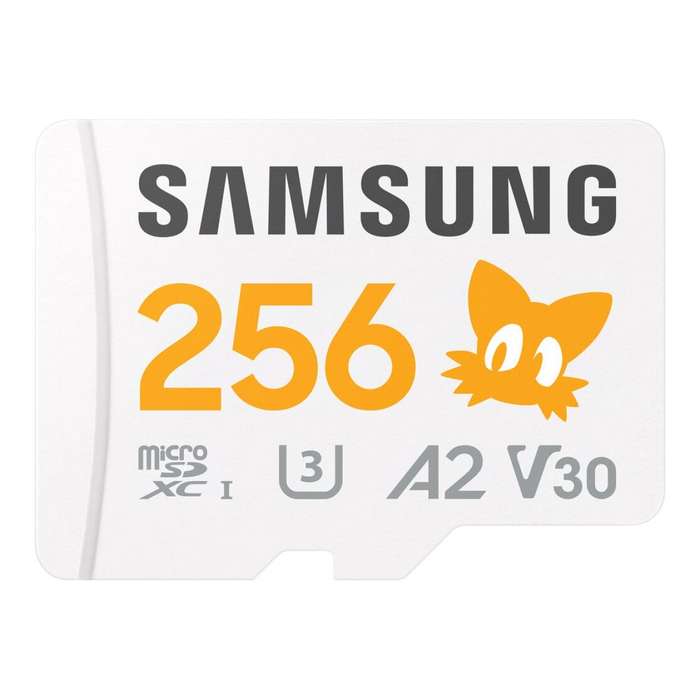 Samsung Pro Plus Sonic the Hedgehog Memory Card 256GB MicroSDXC UHS-I Class 10 MB-MD256SA/LC1