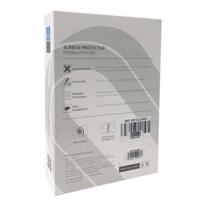 Mocoll Recovery Film Screen Protector Pandora Film Box 50-pack - Clear MC-SFCLEAR
