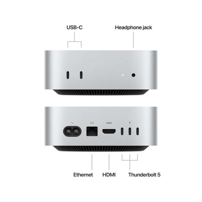 Apple Mac Mini PC - Apple M4 Pro 512GB SSD 24GB RAM macOS Sequoia