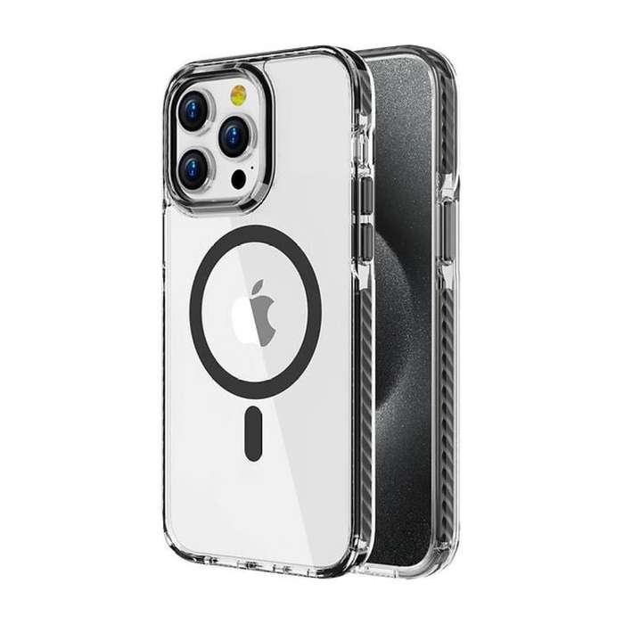 Tuff-Luv Extreme Rugged Clear Case with MagSafe for Apple iPhone 15 - Clear MF3634