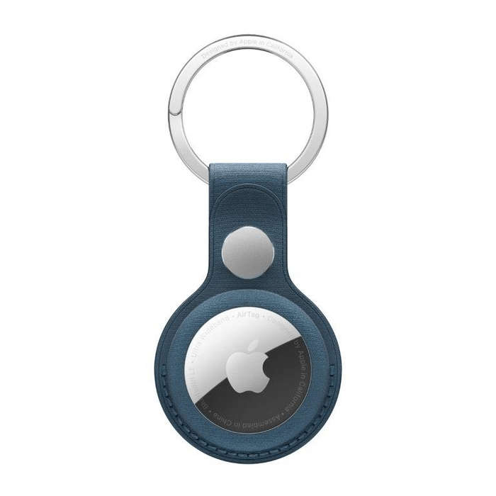 Apple FineWoven Key Ring for AirTag Pacific Blue MT2K3ZM/A