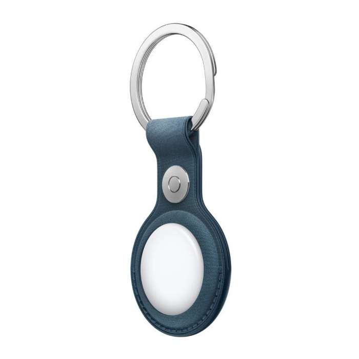 Apple FineWoven Key Ring for AirTag Pacific Blue MT2K3ZM/A