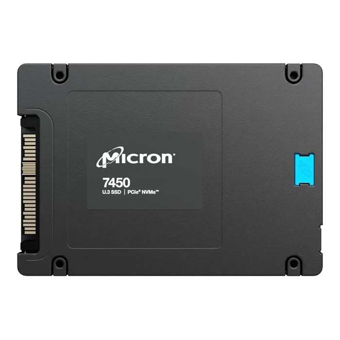 Micron 7450 Pro U.3 3.8TB PCIe 4.0 3D TLC NAND NVMe Internal SSD MTFDKCC3T8TFR-1BC1ZABYY