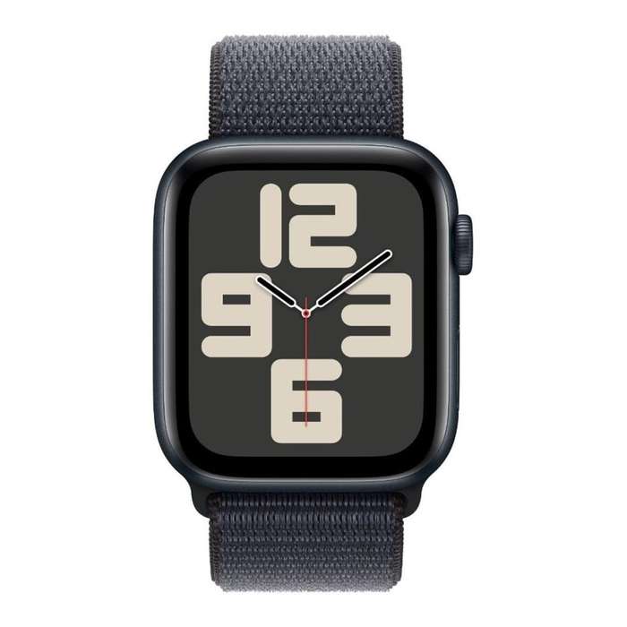 Apple Watch SE GPS + Cellular 44mm Midnight Aluminium Case with Ink Sport Loop MXGN3QA/A