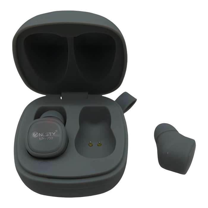 Nesty Blast Series MH 200 True Bluetooth Wireless Earphones Grey NTMH200GRY