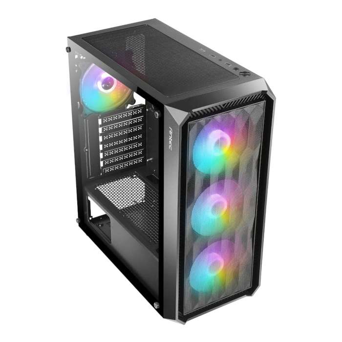 Antec NX292 ARGB ATX Mid-Tower Gaming PC Case Black