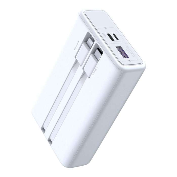 Romoss PAC10 10000mAh 20W Fast Charge Powerbank White PAC10-172-1133H