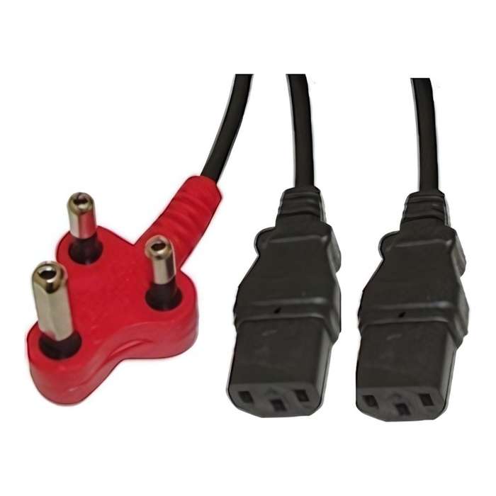 UniQue 2.8m Dedicated Dual Head Power Cable PC-6D2HBK2.8