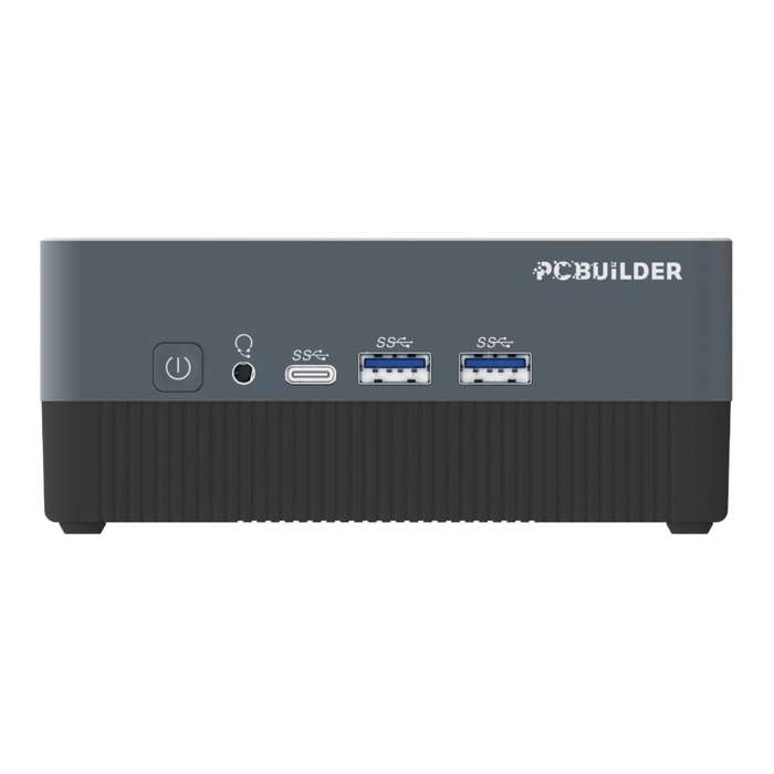PCBuilder CUBE Mini Desktop PC - Intel Core i5-1235U 1TB SSD 16GB RAM Win 11 Home