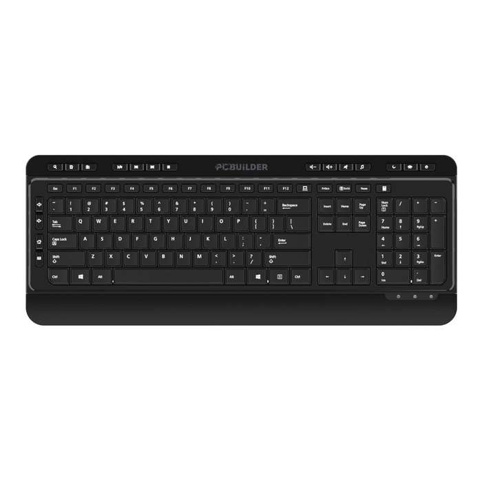 PCBuilder Alpha Silent Wireless Keyboard and Mouse Combo PCB-KBC-ALPHA-US