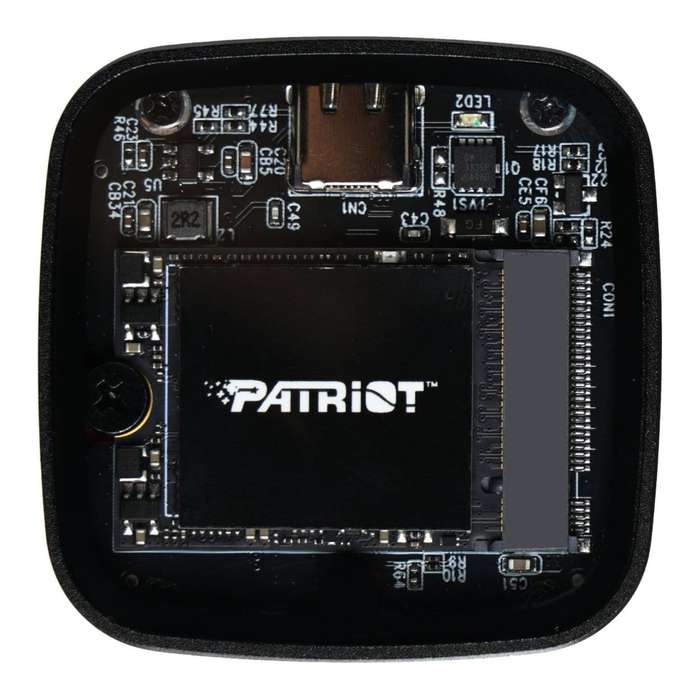 Patriot PDP31 500GB Type-C Red and Black External SSD PDP31500G23UCK