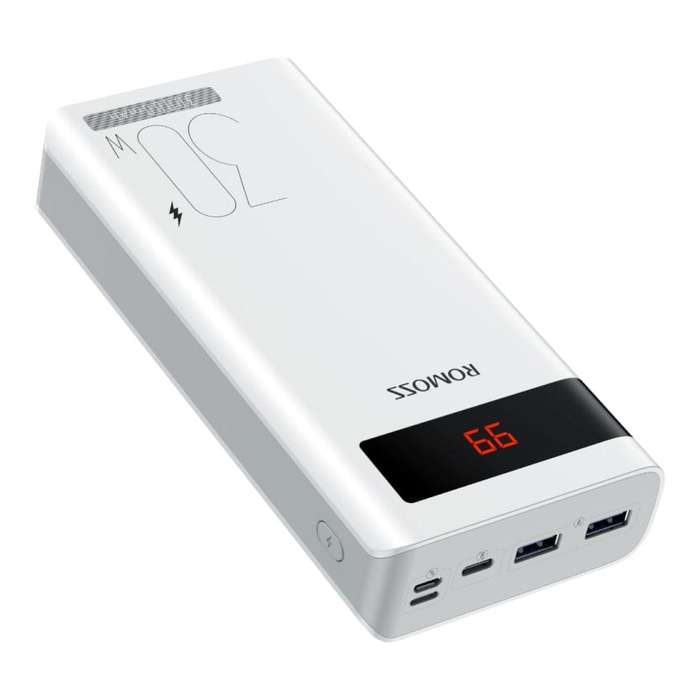 Romoss Sense 8PS Pro 30000mAh 30W Fast Charge Powerbank White PHP30-892-1133H
