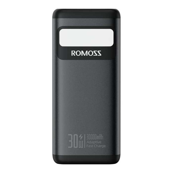 Romoss PMT30 30000mAh 30W Fast Charge Powerbank Black PMT30-192-2133H