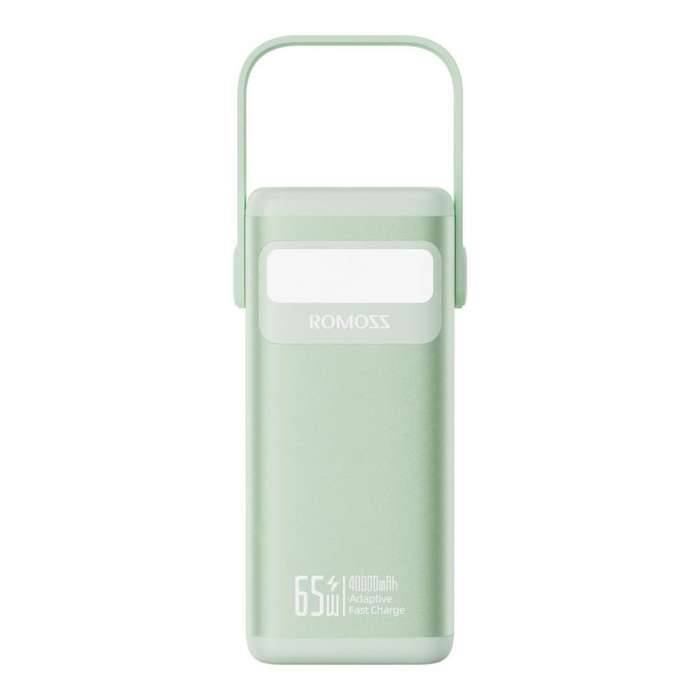 Romoss PMT40 EZCarry Pro 40000mAh 65W Fast Charge Powerbank Green PMT40-182-M133H