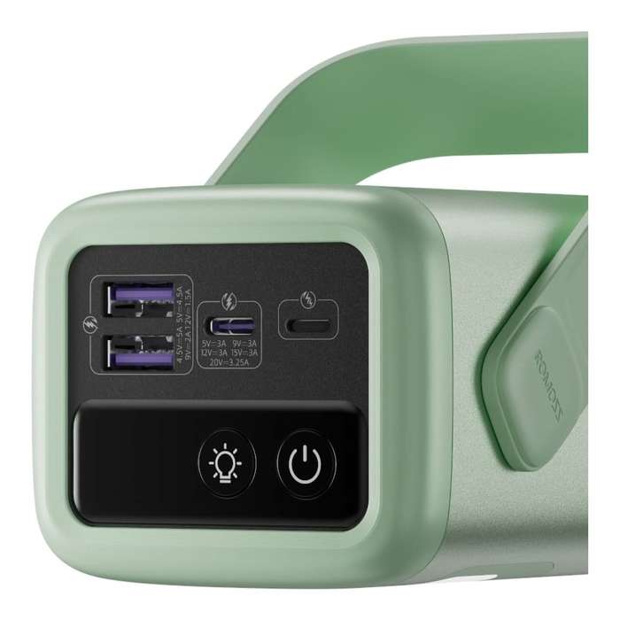 Romoss PMT40 EZCarry Pro 40000mAh 65W Fast Charge Powerbank Green PMT40-182-M133H