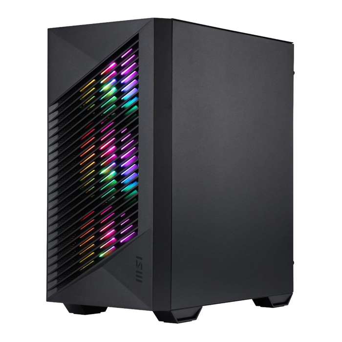 MSI PRO FORGE M050A Micro-ATX Gaming PC Case Black