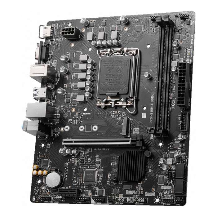 MSI Pro H610M-E DDR4 Intel LGA 1700 micro ATX Motherboard PRO H610M-E DDR4