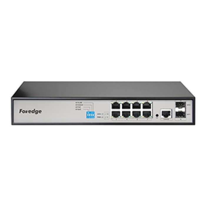 Foredge PS2010G 8-Port Gigabit Ethernet PoE Managed Switch