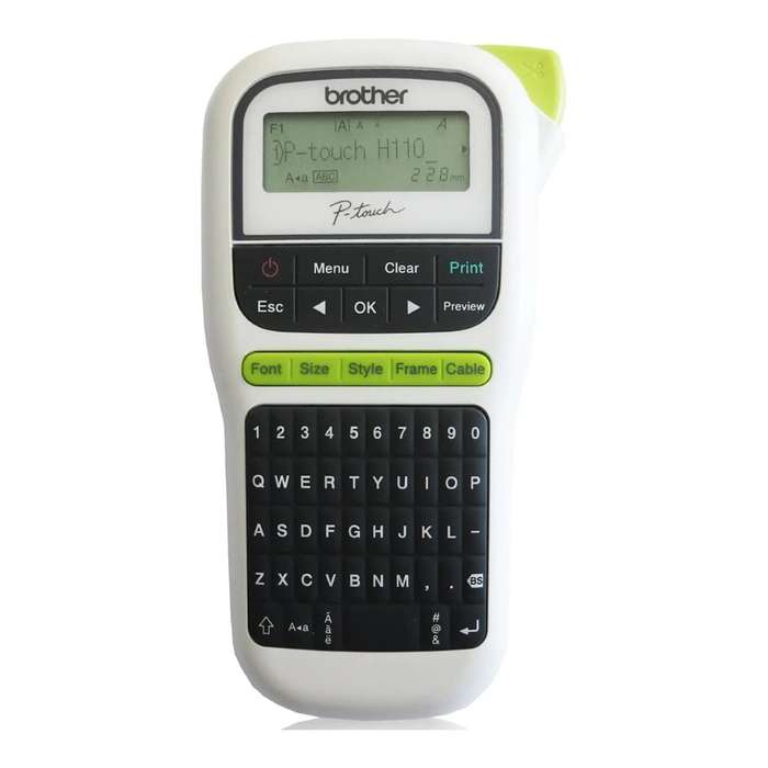 Brother PT-H110 Label Printer - Thermal transfer 180 x 180 dpi TZe QWERTY