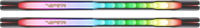 Patriot Memory Viper Steel RGB PVSR416G360C8K Memory Module 16GB DDR4 3600MHz
