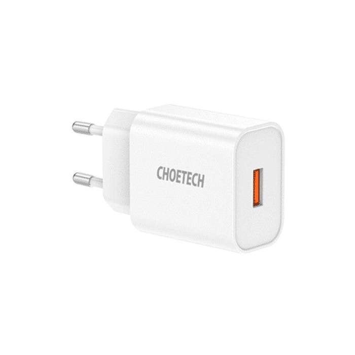 Choetech Q5003-EU-WH Single USB-A Port Wall Charger