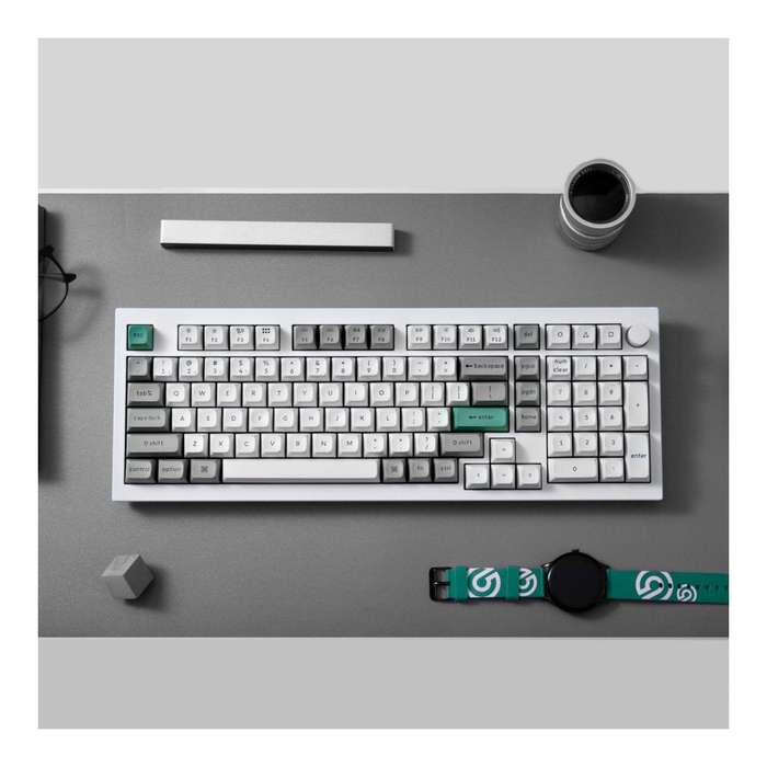 Keychron QMK/VIA Wireless Custom Keyboard - Shell White Q5M-P1