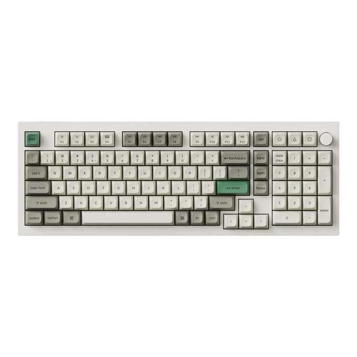 Keychron QMK/VIA Wireless Custom Keyboard - Shell White Q5M-P1
