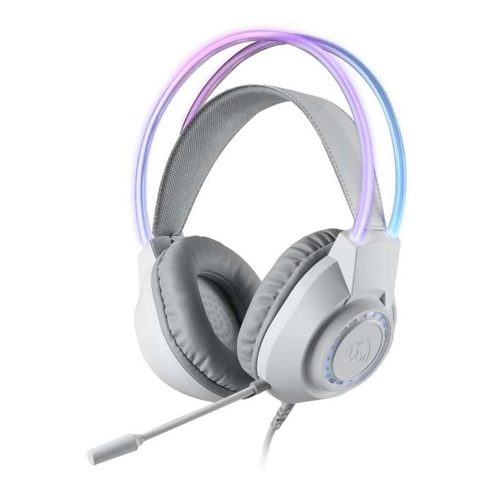 Redragon SCREAM RGB Wired Gaming Headset White RD-H231W-RGB