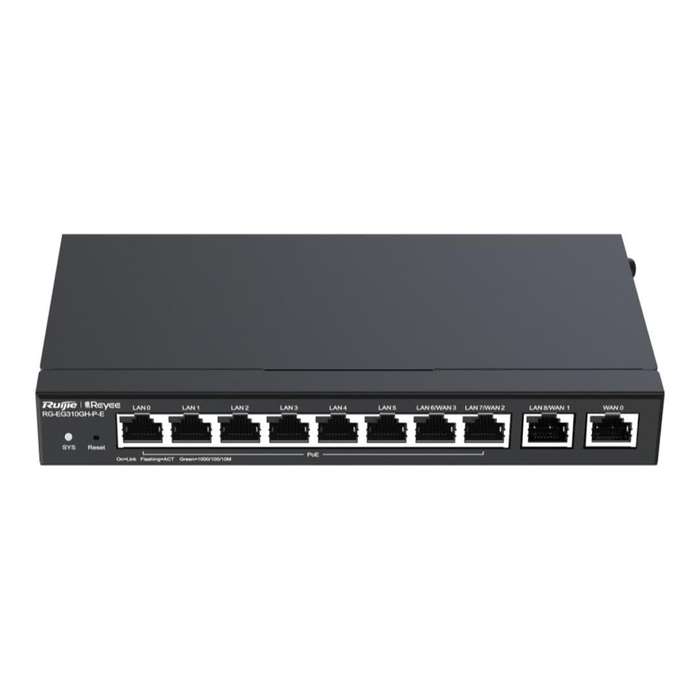 Ruijie Reyee 10-port High-Performance Cloud Managed PoE Office Router RG-EG310GH-P-E