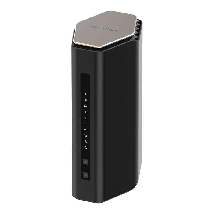 Netgear Nighthawk RS600 Wireless Router - Tri-band 2.4GHz 5GHz and 6GHz Gigabit Ethernet Black RS...
