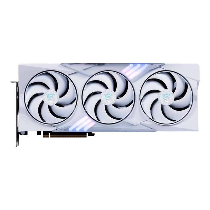 MSI GeForce RTX 5070 12G Gaming Trio OC 12GB GDDR7 Graphics Card White Edition