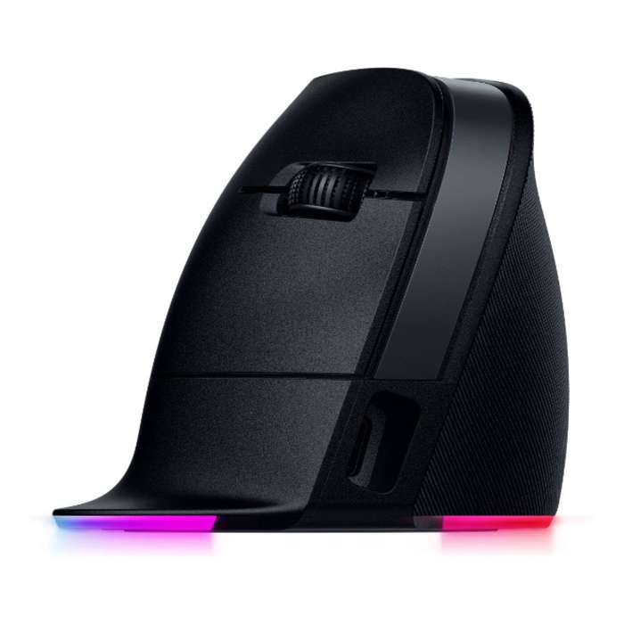 Razer Pro Click V2 Vertical mouse Universal Right-hand RF Wireless + Bluetooth + USB Type-C Optic...