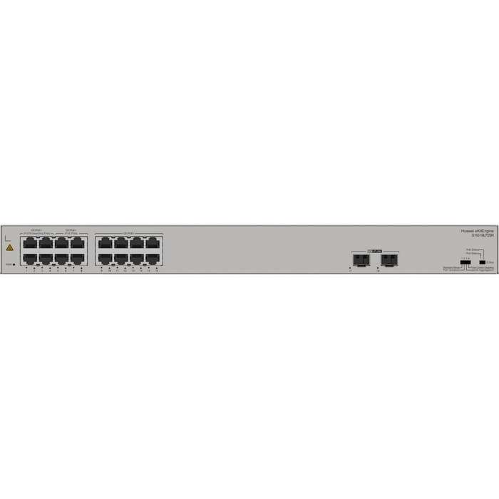 Huawei S110-16LP2SR 16-port GbE PoE+ Unmanaged Network Switch with 2x GE SFP Ports