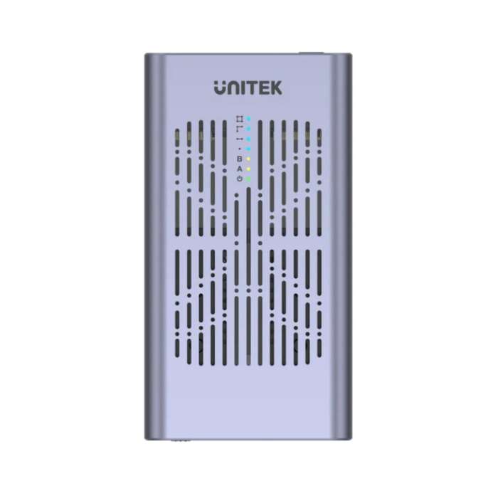 Unitek S1206A SolidForce Type-C to NVMe M.2 SSD Dual Bay Enclosure