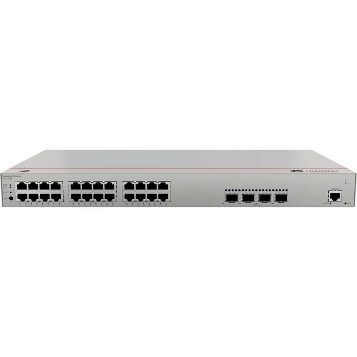 Huawei S220-24P4X 24-port GbE PoE+ L2 Managed Network Switch with 4x 10GE SFP+ Ports