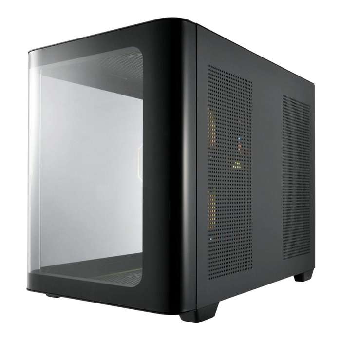 FSP S380-BA ARGB M-ATX Mid-Tower Gaming PC Case Black