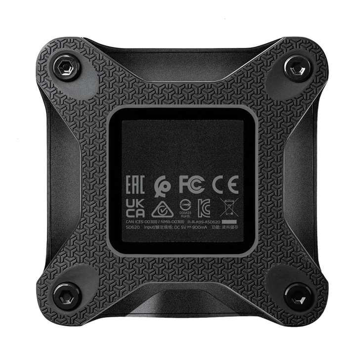 ADATA SD620 1TB Micro-USB-B 3.2 Black External SSD SD620-1TCBK