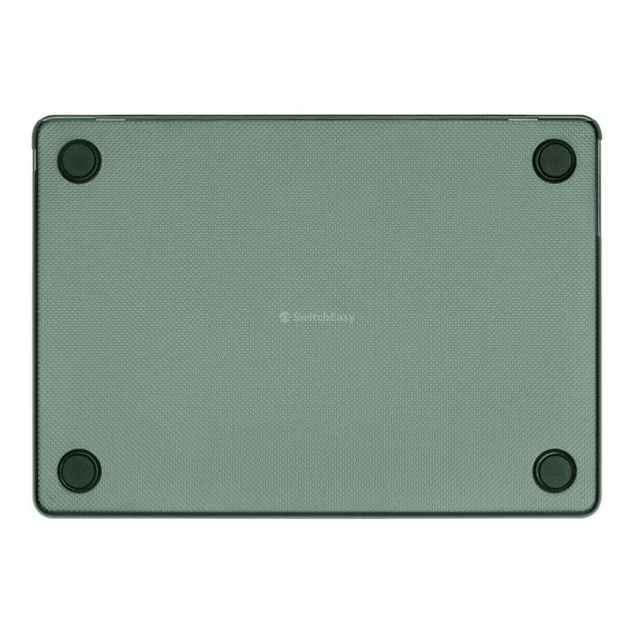 SwitchEasy Touch 13.6-inch Hardshell Protective Notebook Case for MacBook Air - Transparent Green