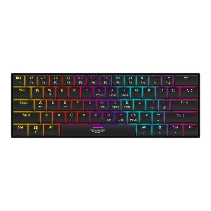 Armaggeddon SMK-1C Psychsparrow Mechanical Keyboard Low Profile Silent Gaming Keyboard Linear SMK...