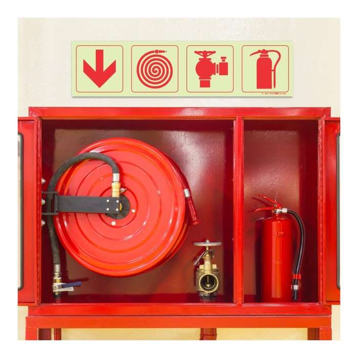 Parrot 190mm Photoluminescent Safety Sign SNP19F1