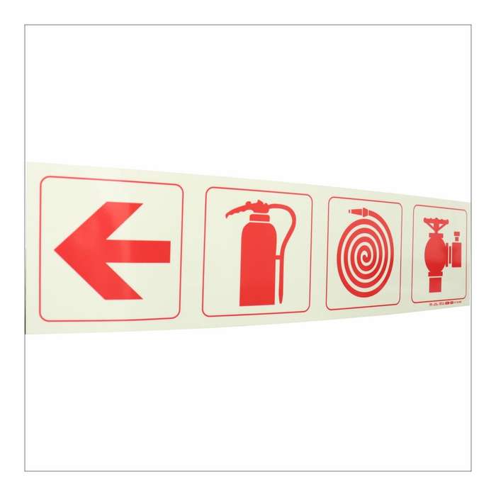 Parrot 190mm Photoluminescent Safety Sign SNP19F1