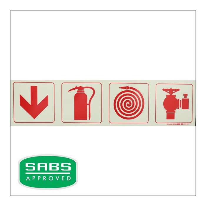 Parrot 190mm Photoluminescent Safety Sign SNP19F1