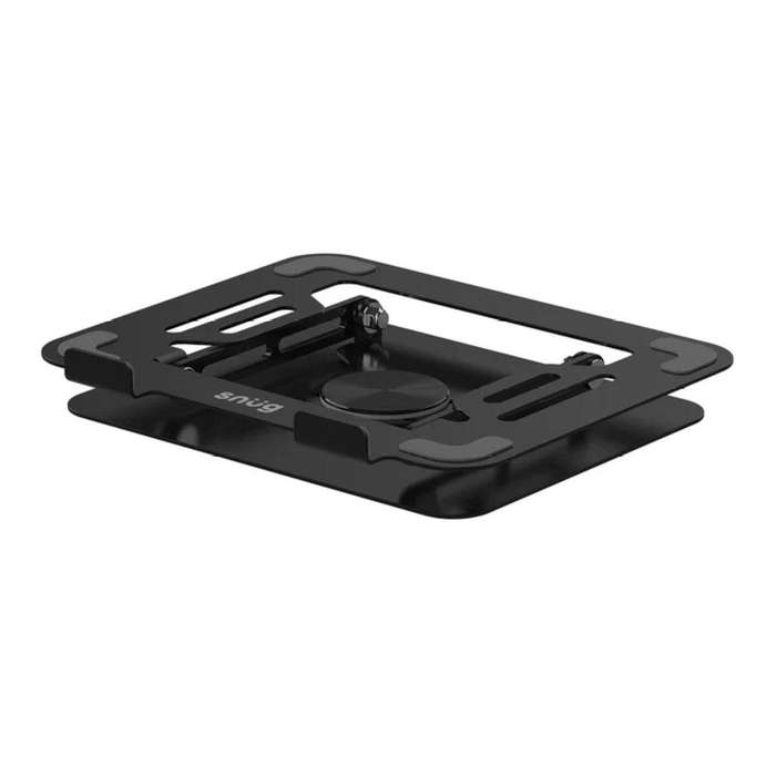 Snug Multi-angle Rotating Steel Notebook Stand Black SNSTD-LAPRO-BK
