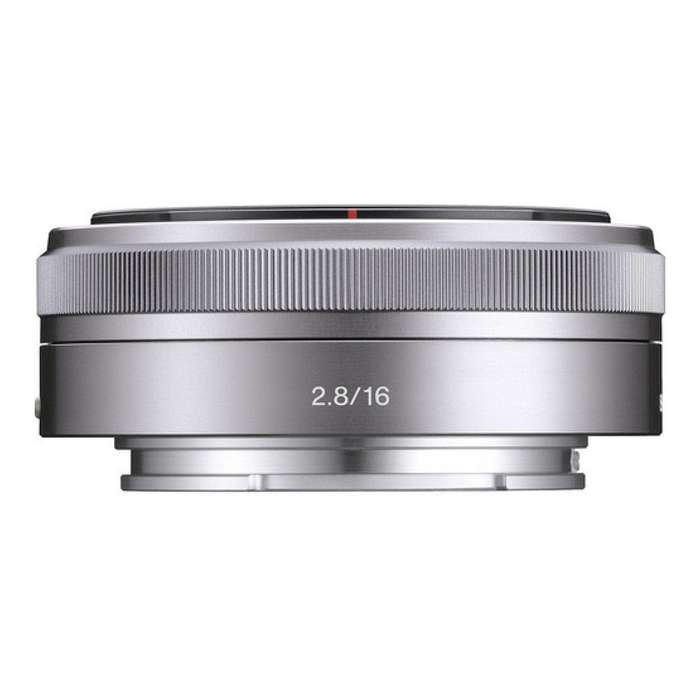 Sony E 16mm f/2.8 Camera Lens Silver SOE16F28