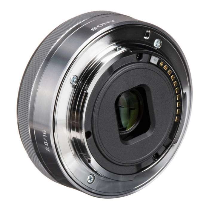 Sony E 16mm f/2.8 Camera Lens Silver SOE16F28