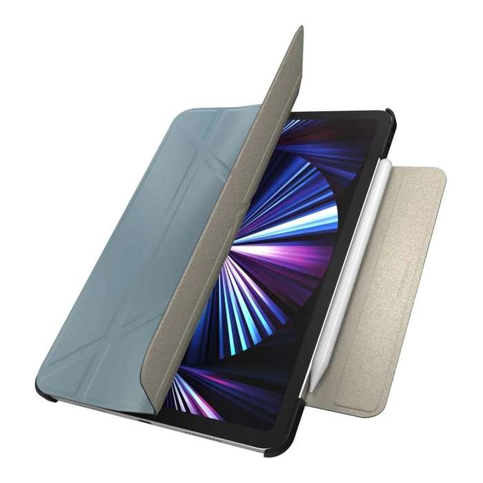 SwitchEasy Origami 11-inch Folio Tablet Case for iPad - Exquisite Blue SPD219093XB22