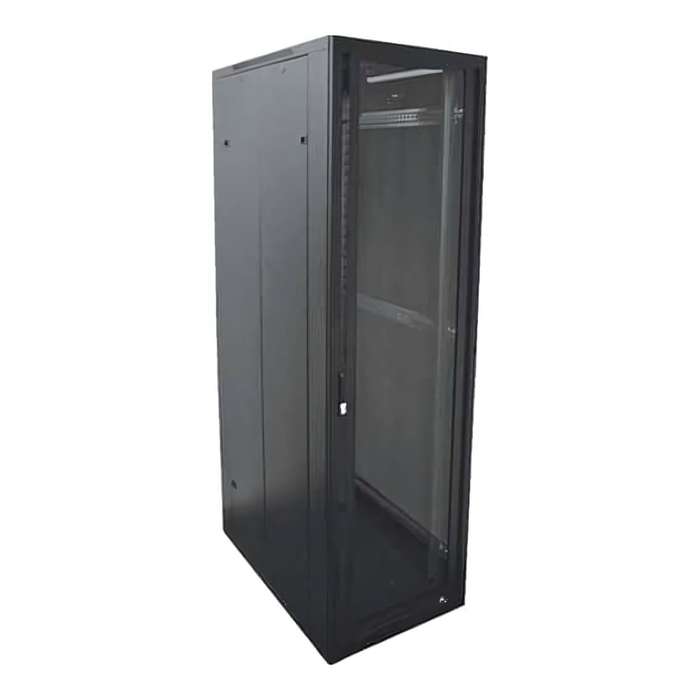 Cattex 27U 600x800 Floor Server Cabinet - Glass SS.6827.GLA.B