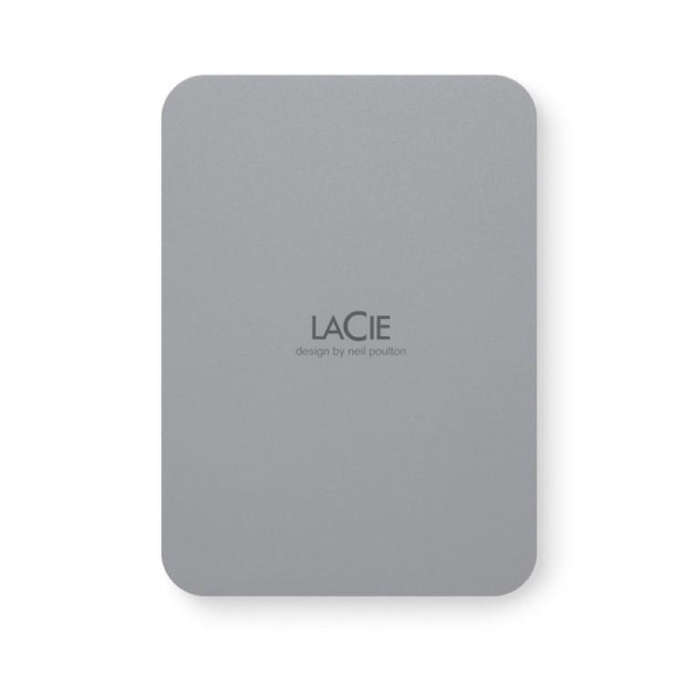 Seagate LaCie 5TB Aluminum Enclosure Portable External Hard Drive Space Grey STLR5000400